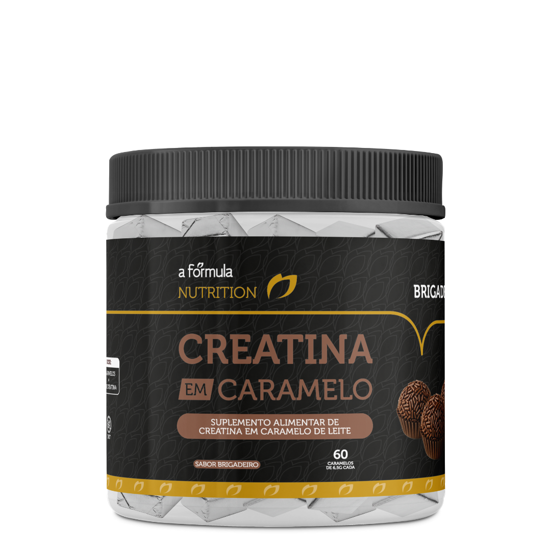 Creatina em Caramelo Sabor Brigadeiro