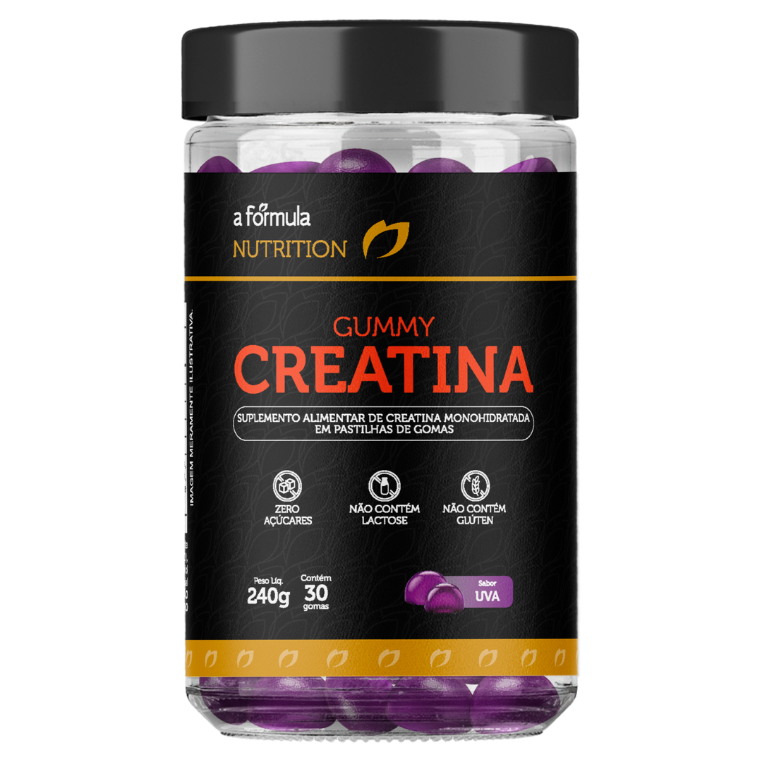 Gummy Creatina Sabor Uva